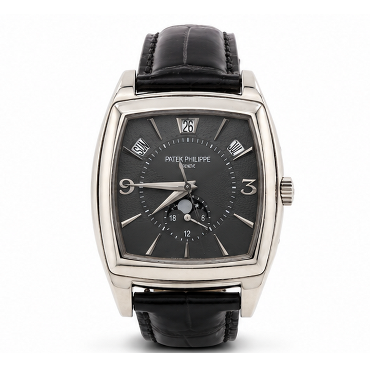 Patek Philippe Gondolo 10 Days Ref. 5100P Platinum Black Dial