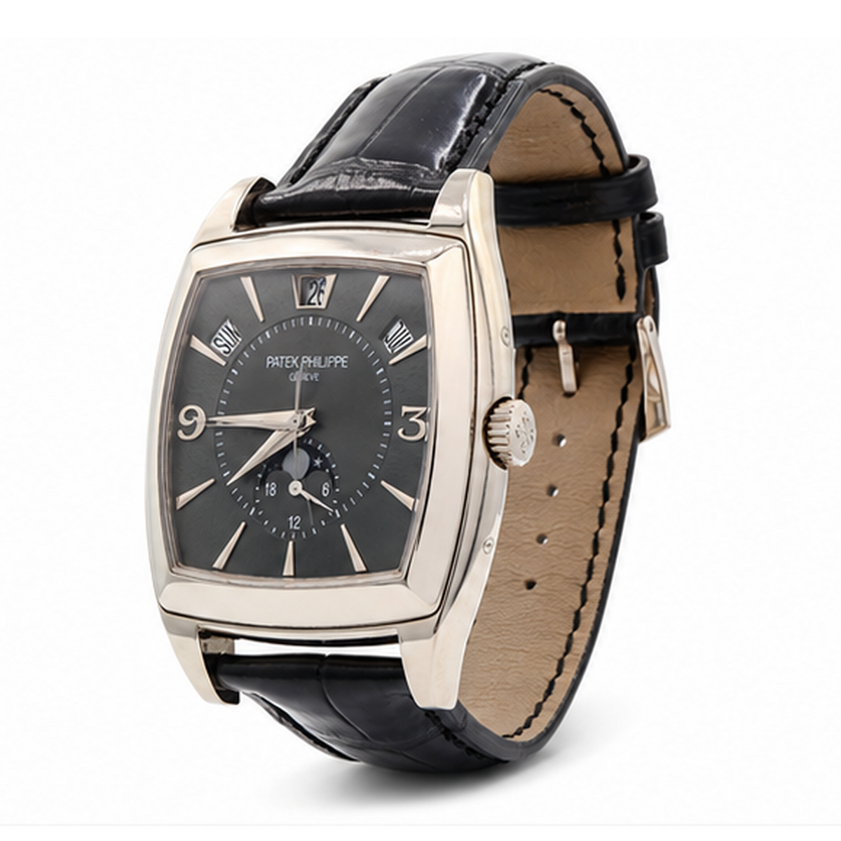 Patek Philippe Gondolo 10 Days Ref. 5100P Platinum Black Dial